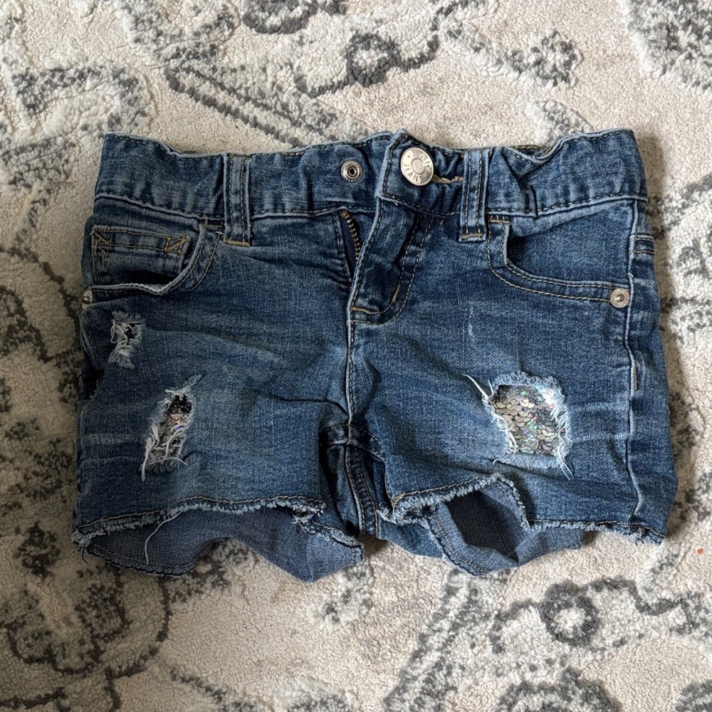 Girls Justice Sequin Shorts